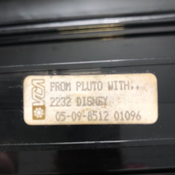 From Pluto With Love VHS Disney Limited Gold Edition II Cartoon Classics 1985 - Picture 6 of 10